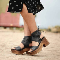 Bedstu - Mali Platform Shoe - black - shoes - wedges