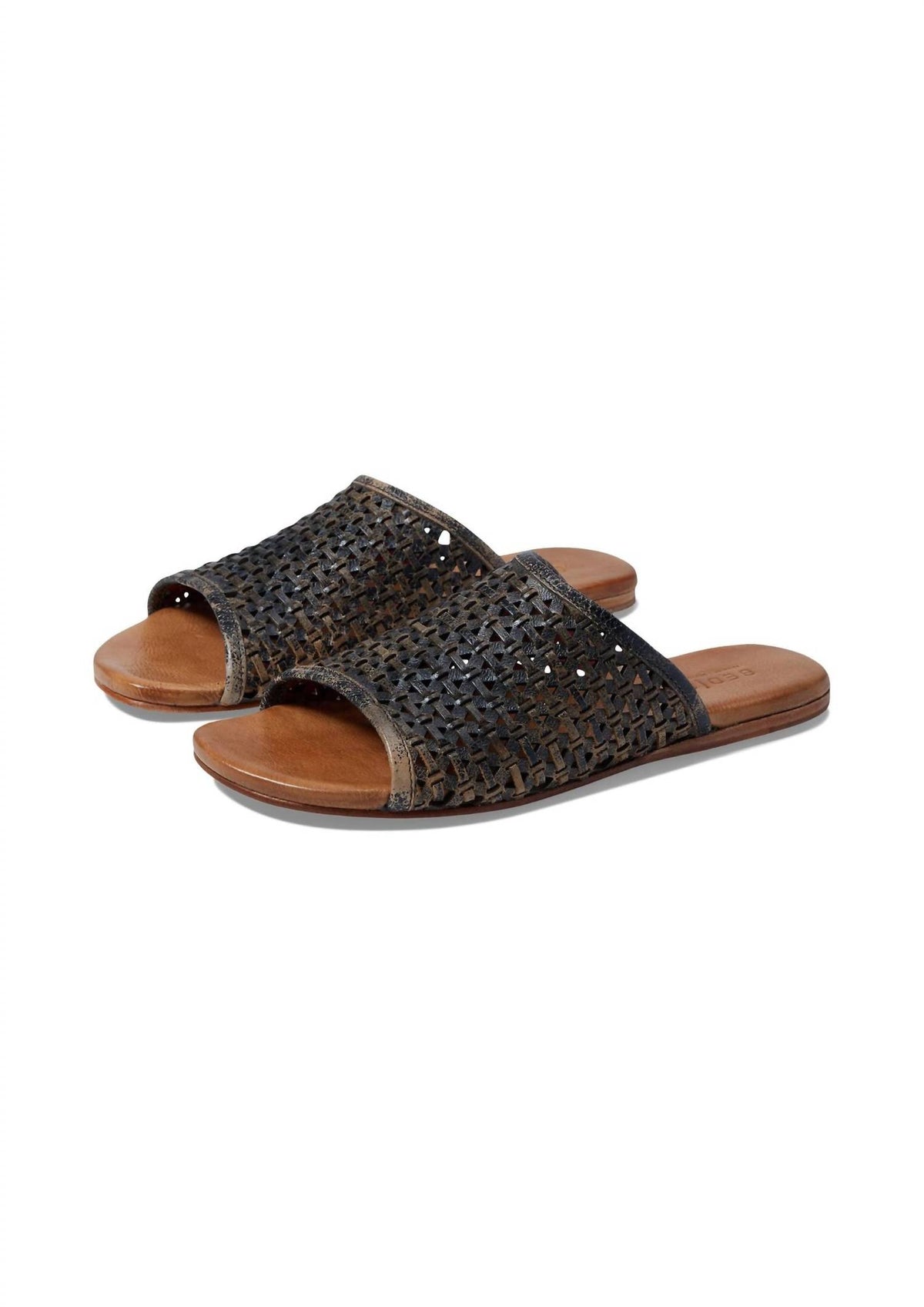 Bedstu - Women's Minerva Flat Slide Sandals