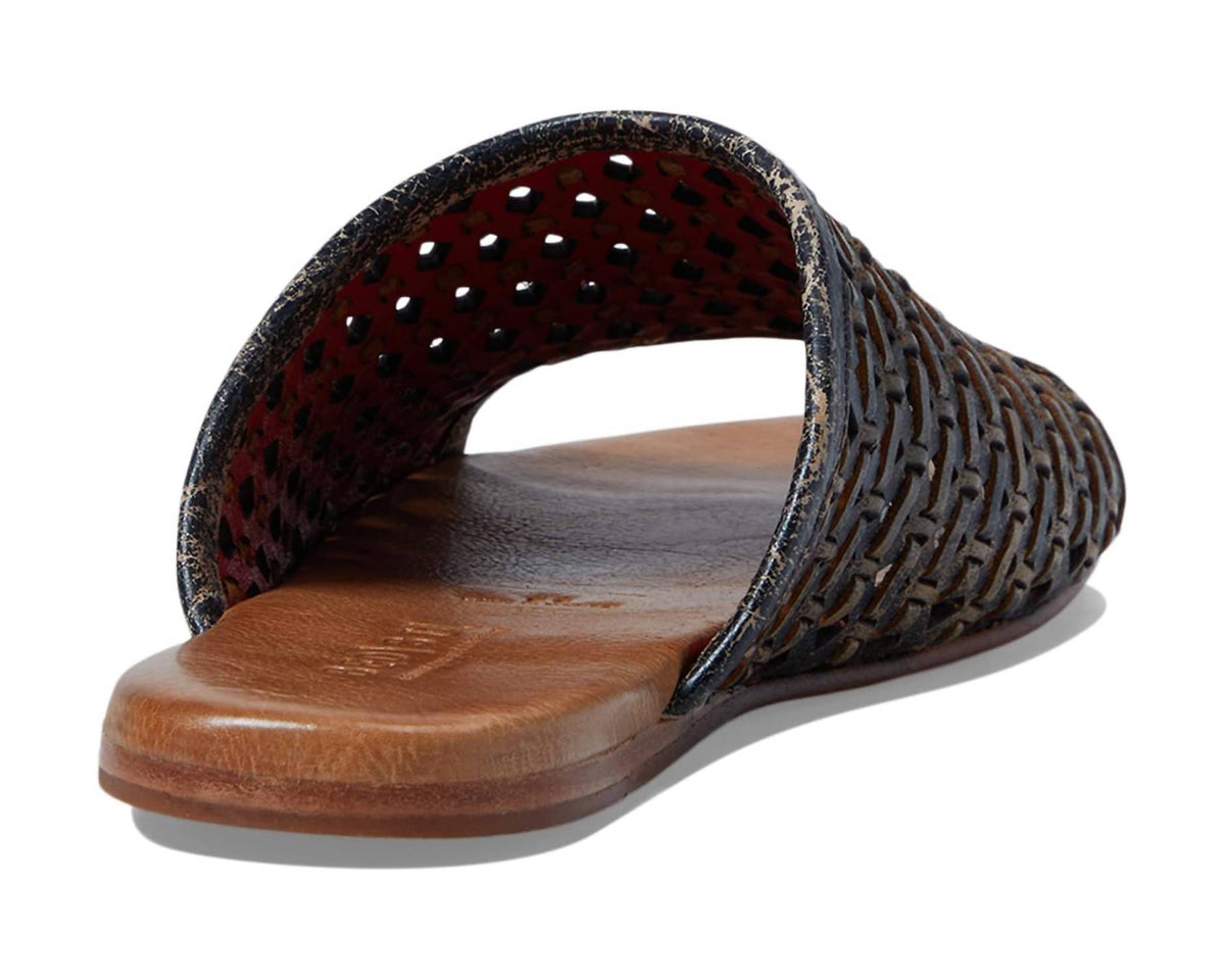 Bedstu - Women's Minerva Flat Slide Sandals