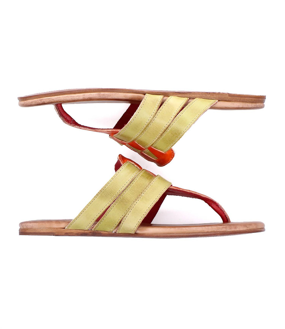 Bedstu - Women's Yoli Slip-on Leather Thong Sandal