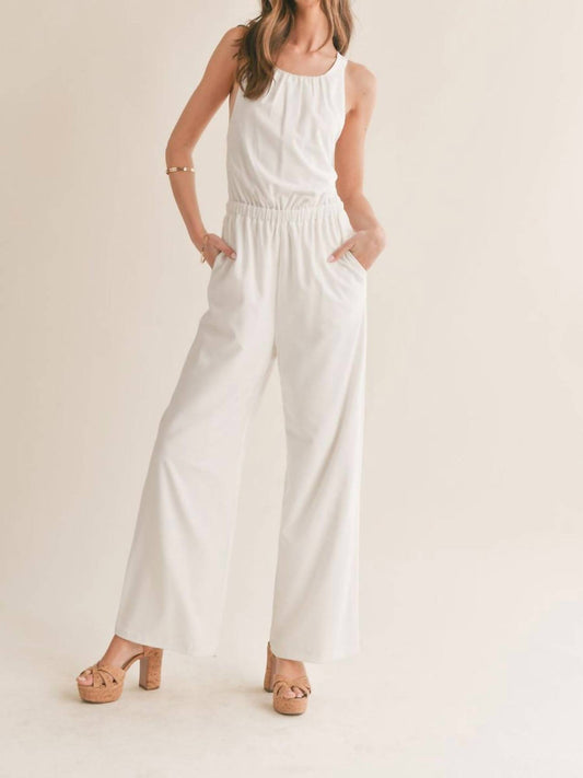 Sage The Label - Assured Cross Back Jumpsuit