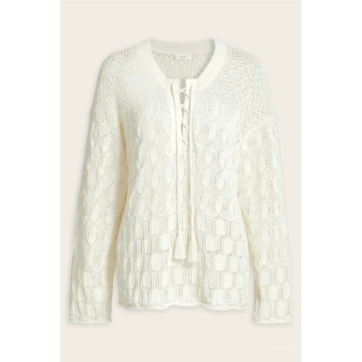 A.L.C. - Keri Crochet Knit Sweater