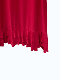 Fashque - Women's Mini Ruffle Dress