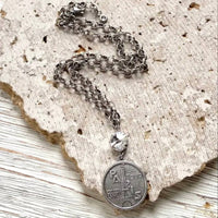 Vb & Co. - Women's Paris French Coin Necklace