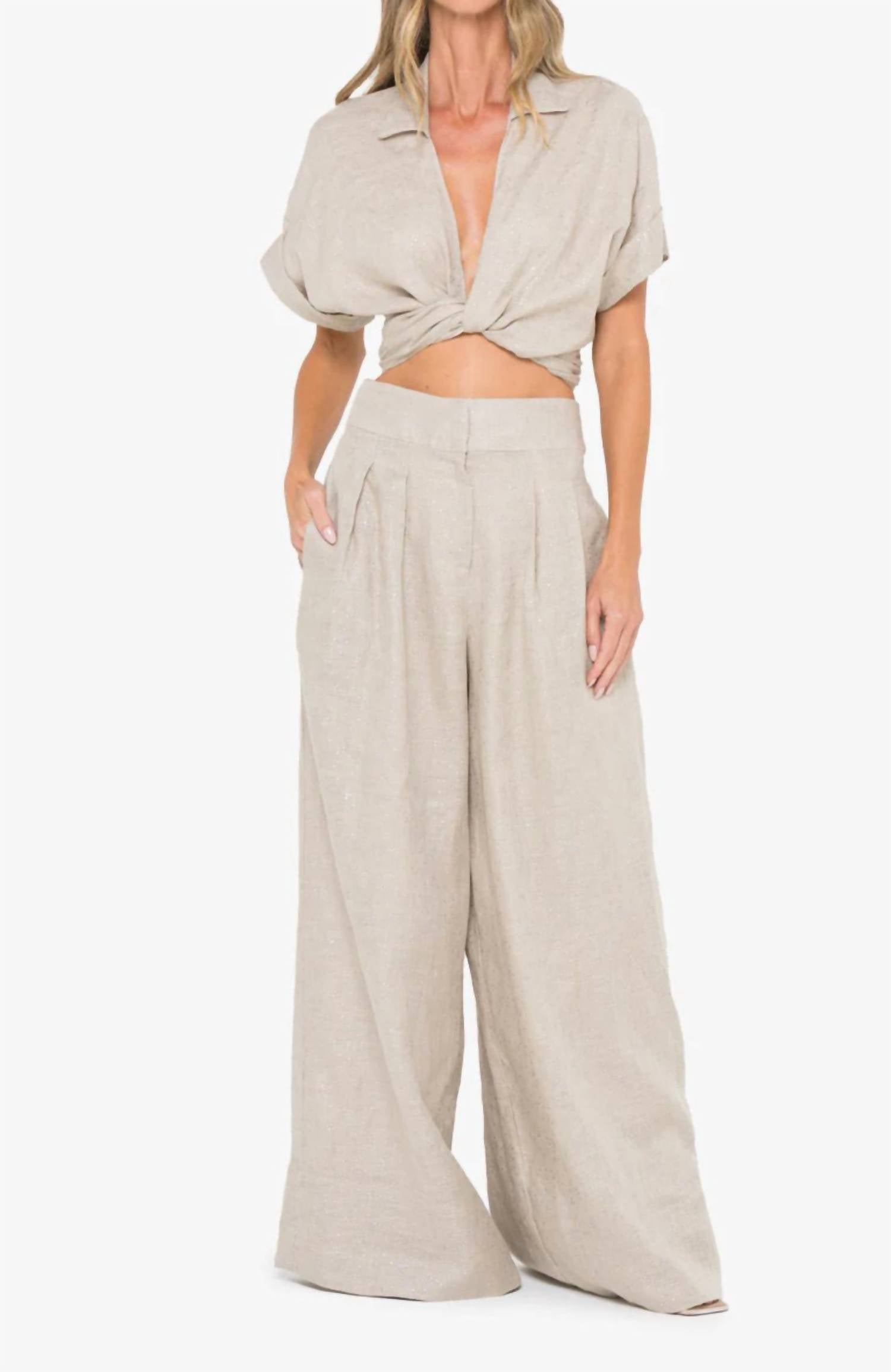 Jbq - Logan Wide Leg Pant 2.0