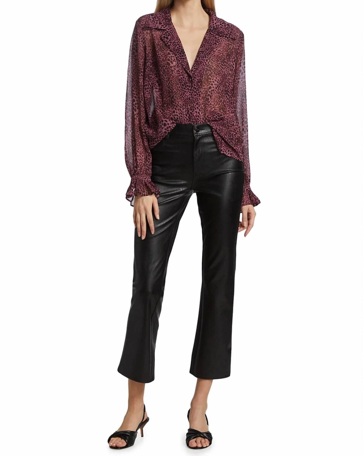 Paige - Ellyn Sheer Silk Shirt