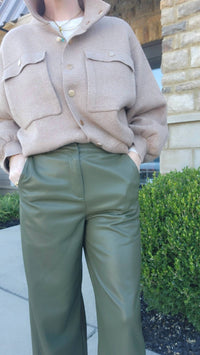 Sage The Label - New Era Wide Leg Faux Pants
