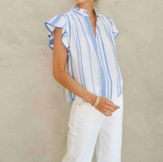 M.A.B.E. - Alma V Neck Top