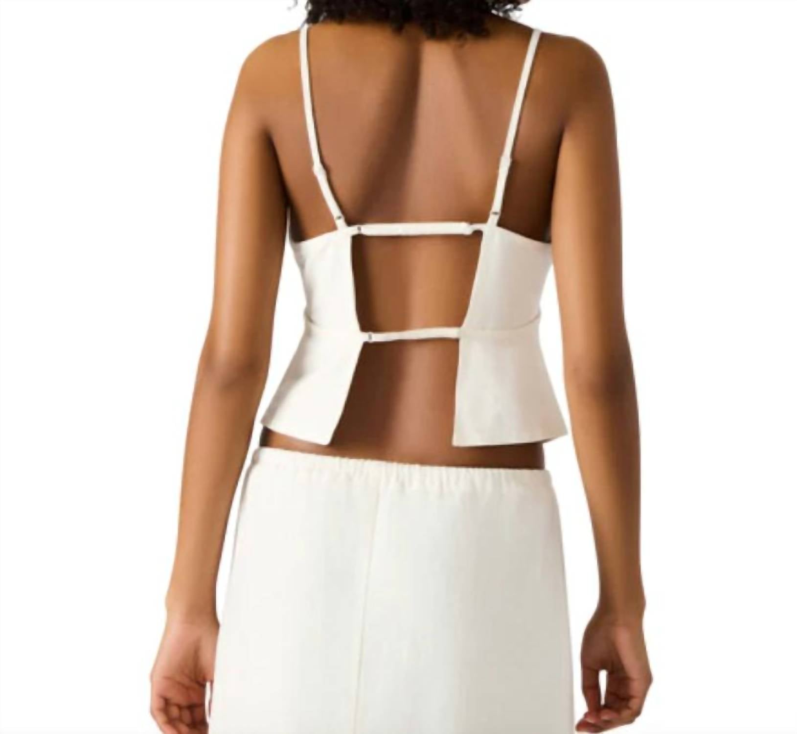 Steve Madden - Teigen Open Back Top