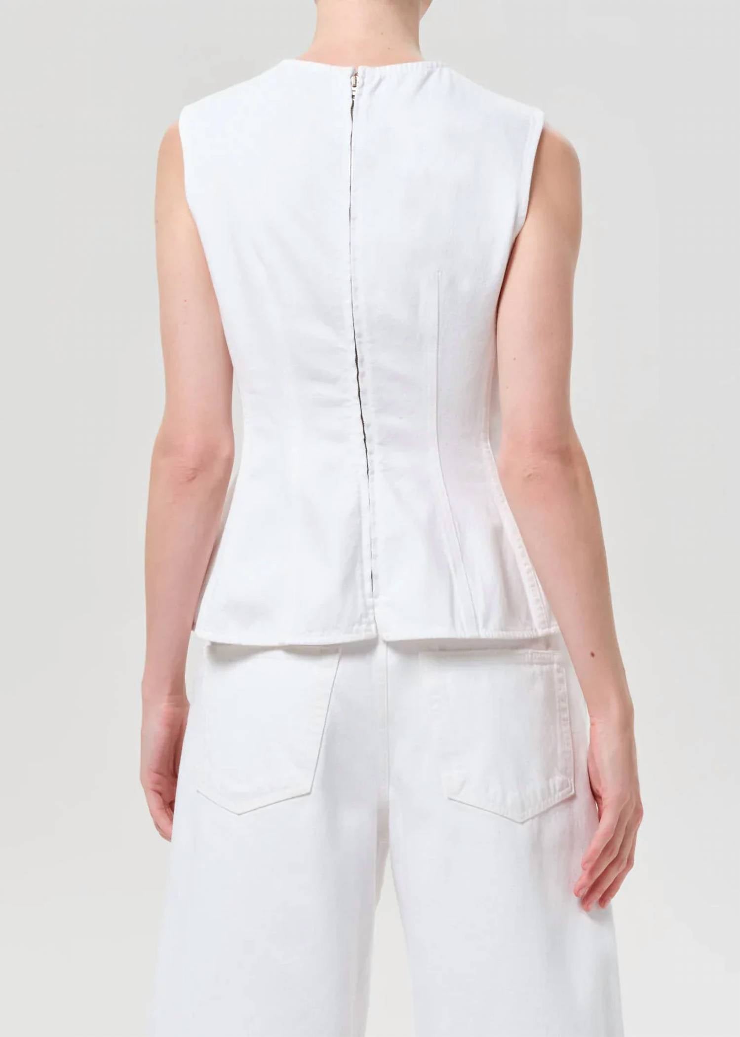 Agolde - Corbin Denim Top