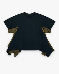 Sacai - Women's Satin and jersey top