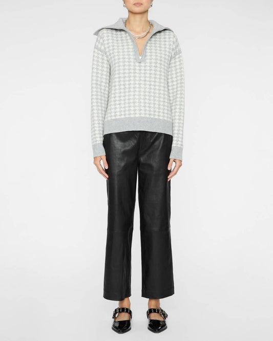 Derek Lam 10 Crosby - Samuel Reversible Quarter Zip Sweater