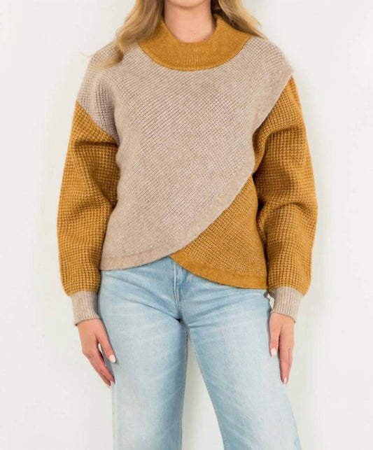 Thml - Colorblock Knit Sweater