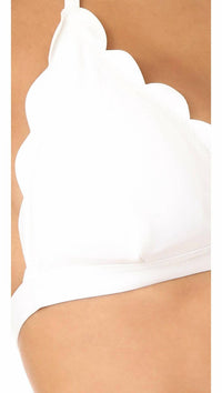 Kate Spade - Scalloped Triangle Bikini Top