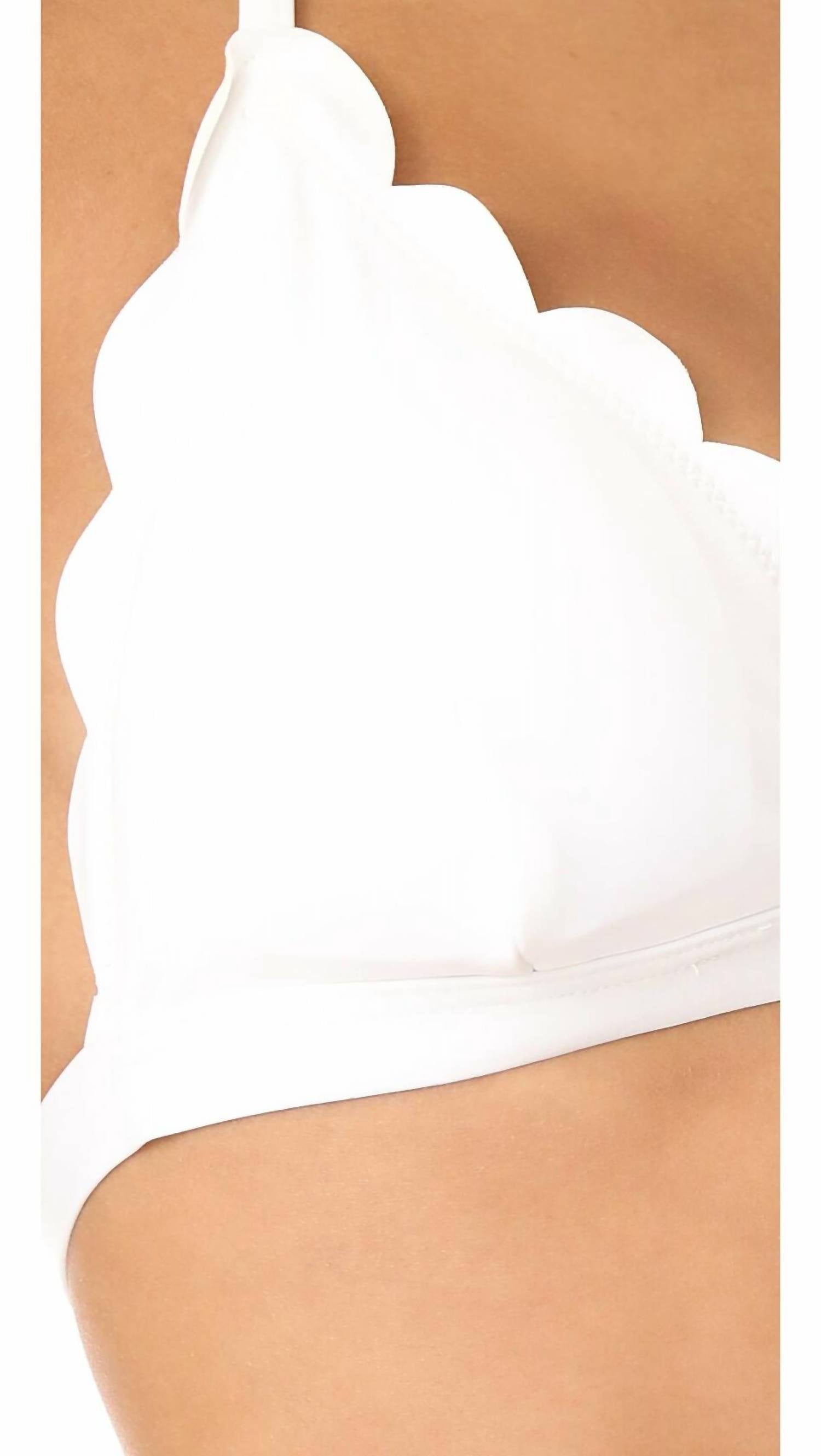 Kate Spade - Scalloped Triangle Bikini Top
