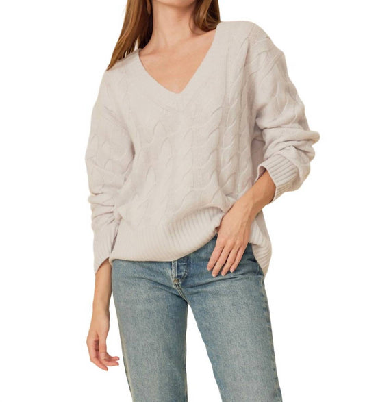 MONTEREY CASHMERE PULLOVER SWEATER