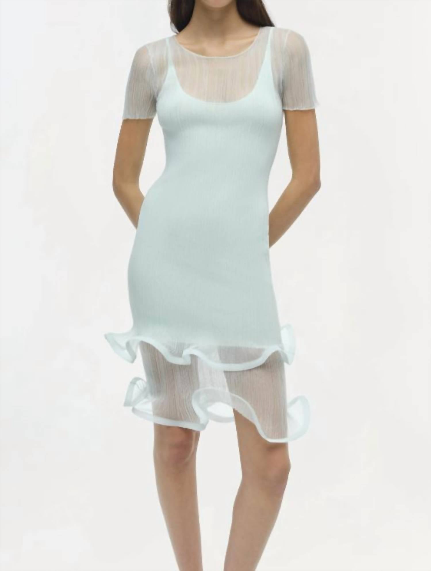 Simkhai - Jett Sheer Mini Dress