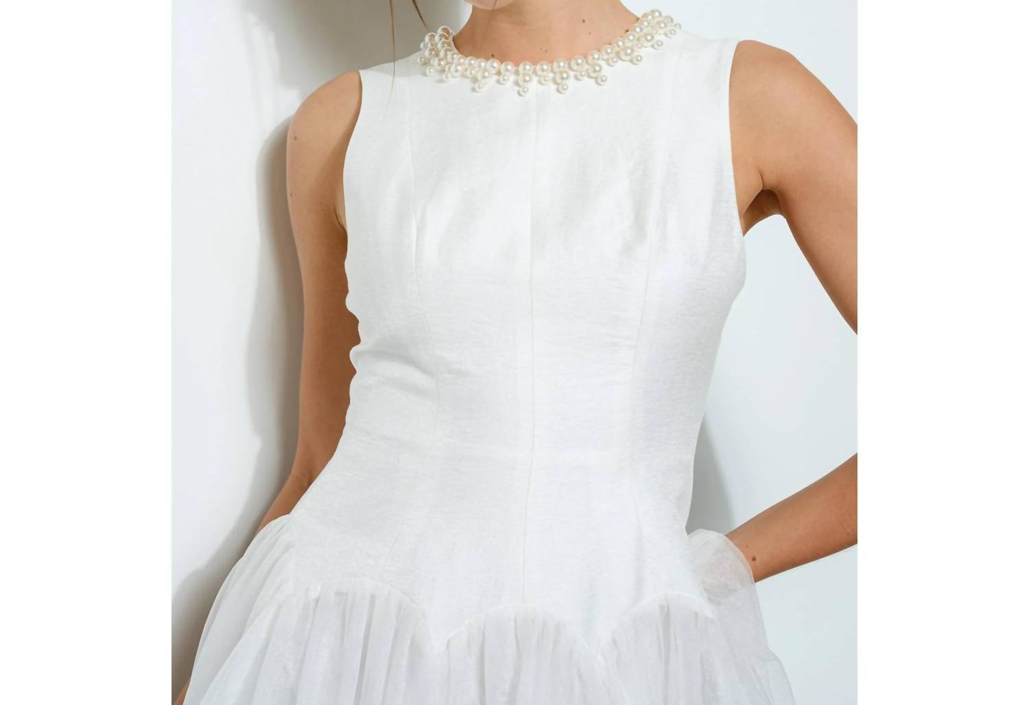 Ina Fashion - Heirloom Tulle Midi Dress