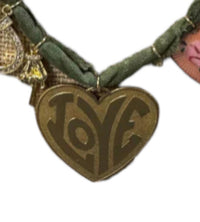 Mandriana Bandanas - Women's Mixed 11 Vintage Charms Bandana Necklace