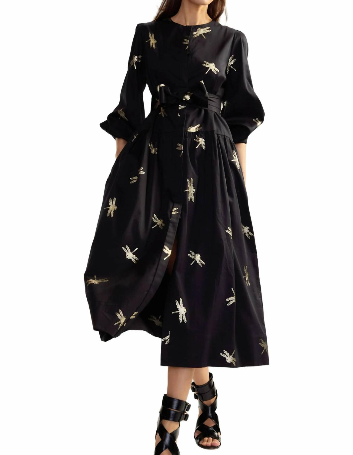 Cynthia Rowley - Cotton Sateen Shirt Dress