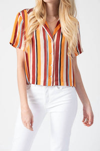 Frame - Mini Short Sleeve Shirt
