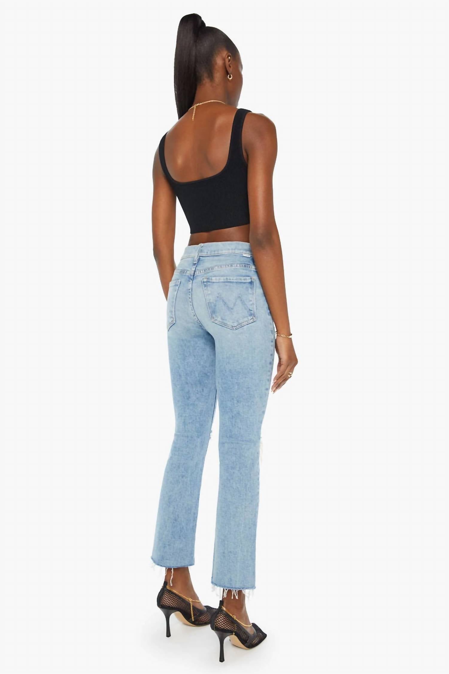 Mother - Nsider Flood Fray Jeans