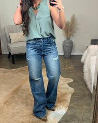 Kancan - Overstocks ~ Hank Wide Leg Jeans
