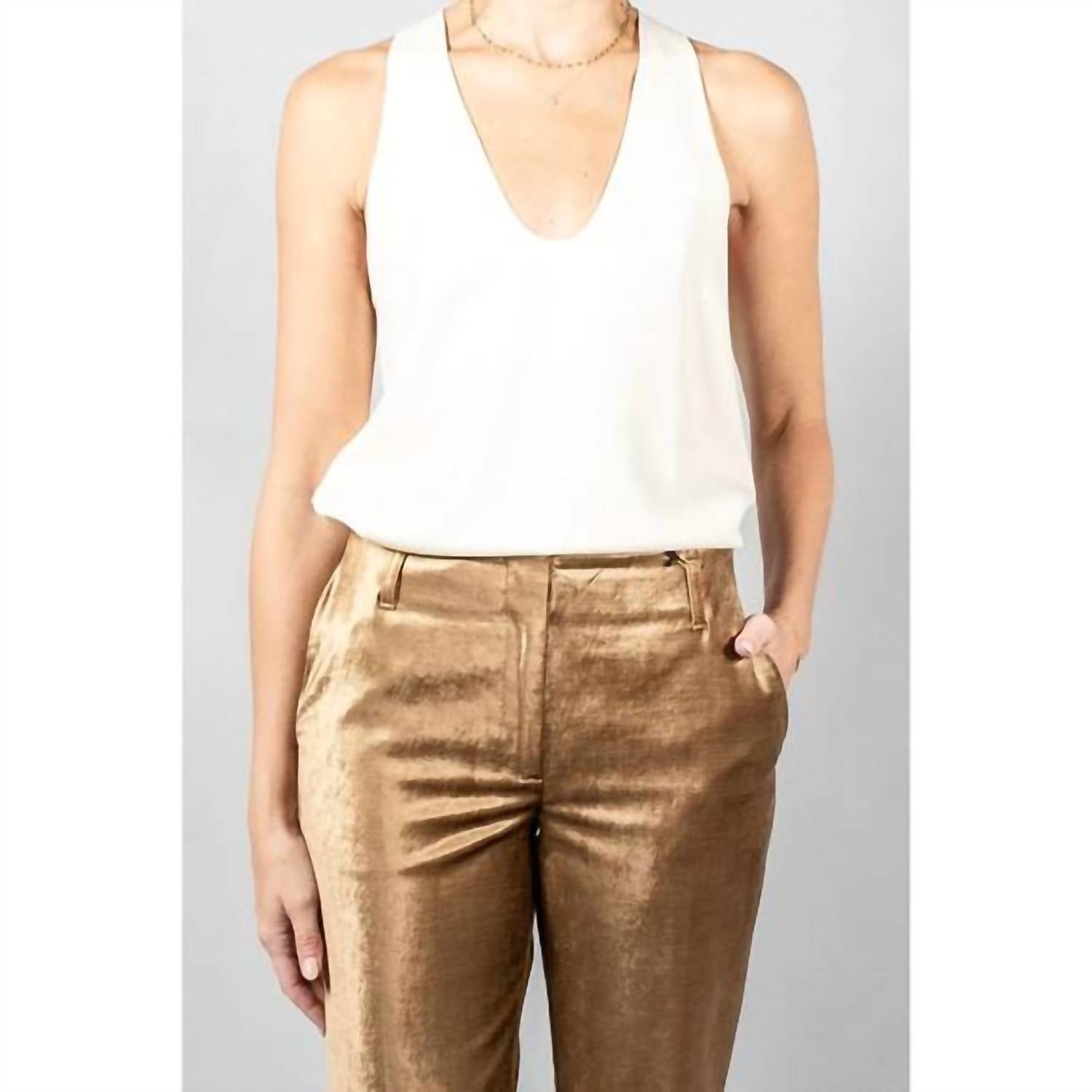 Forte Forte - Stretch Cady Crepe Chic Top