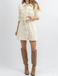 Style U - NASHVILLE CORDUROY MINI DRESS