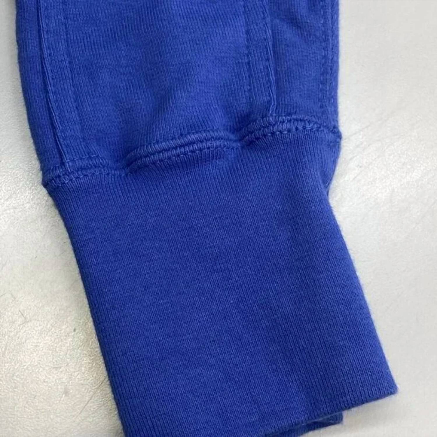American Giant Women's Relaxed Classic Full Zip Hoodie in blue - women's top - view 8