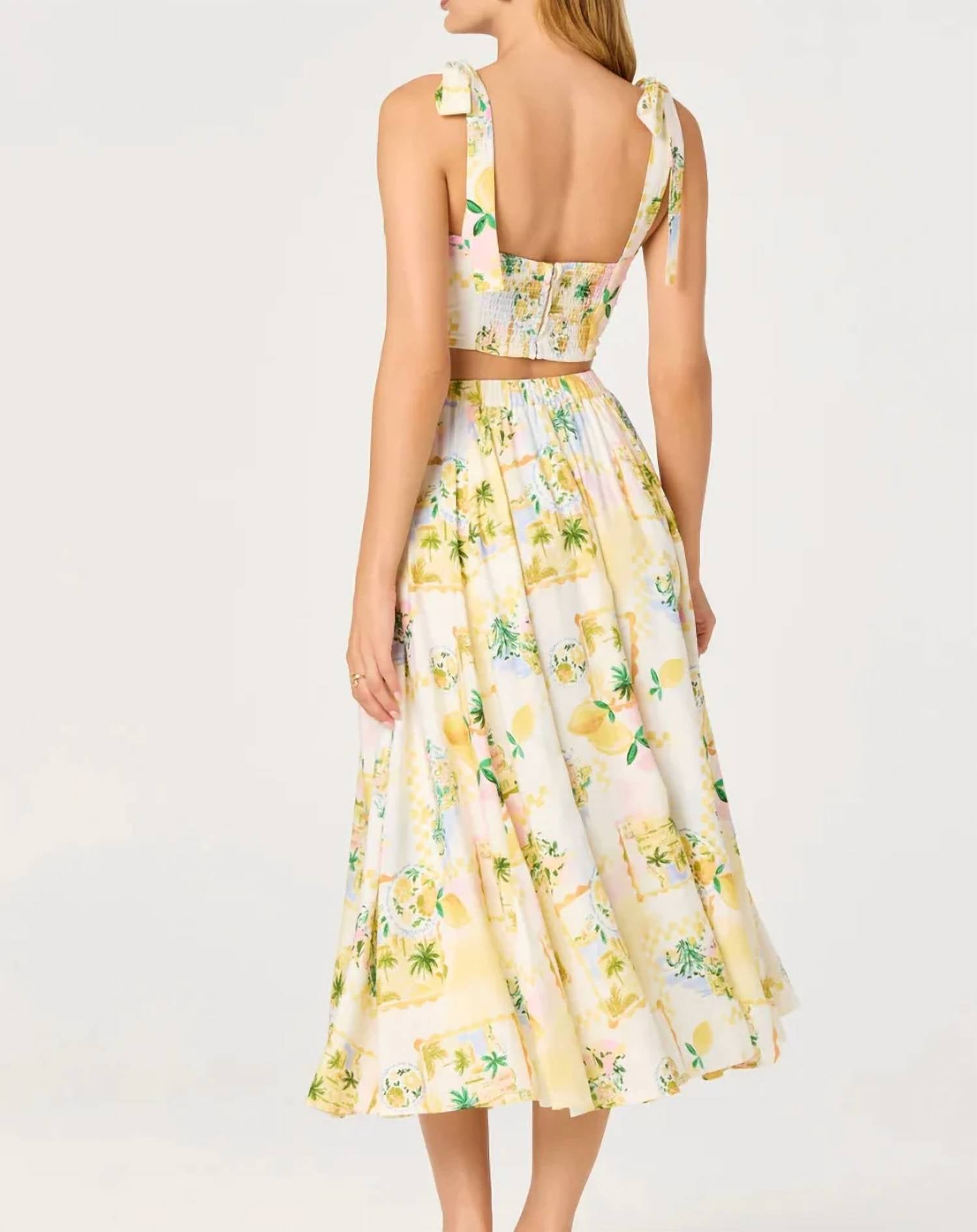 Astr - Kaleigh Midi Skirt