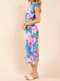Sadie & Sage - Technicolor Cutout Dress