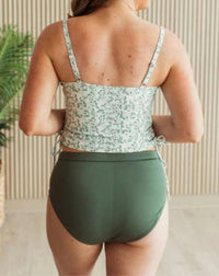 Mack & Mal - Ribbed High Rise Swim Bottoms
