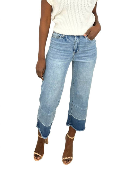 Judy Blue - Sid Wide Leg Crop Jeans