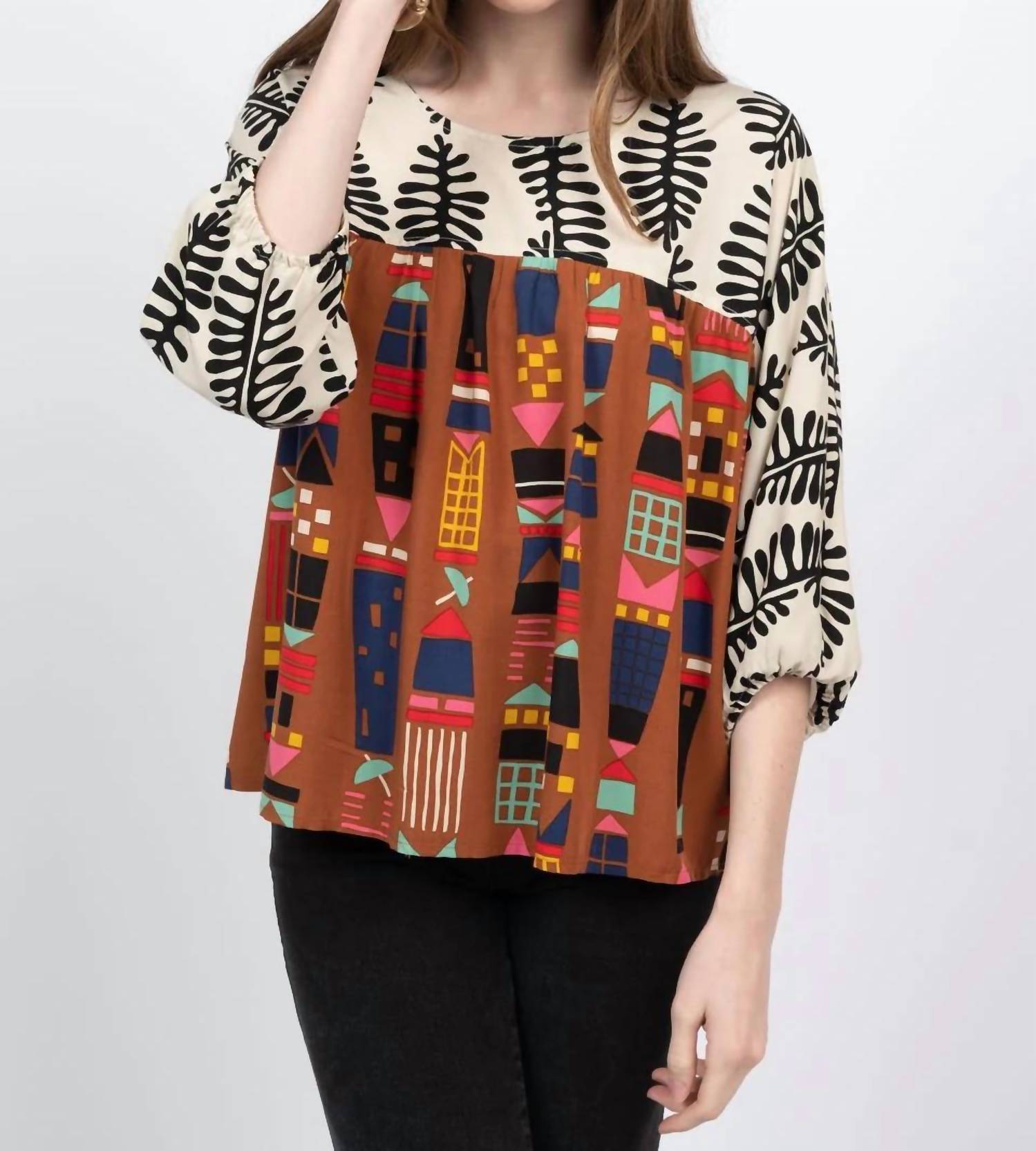 Ivy Jane - City Scape Top