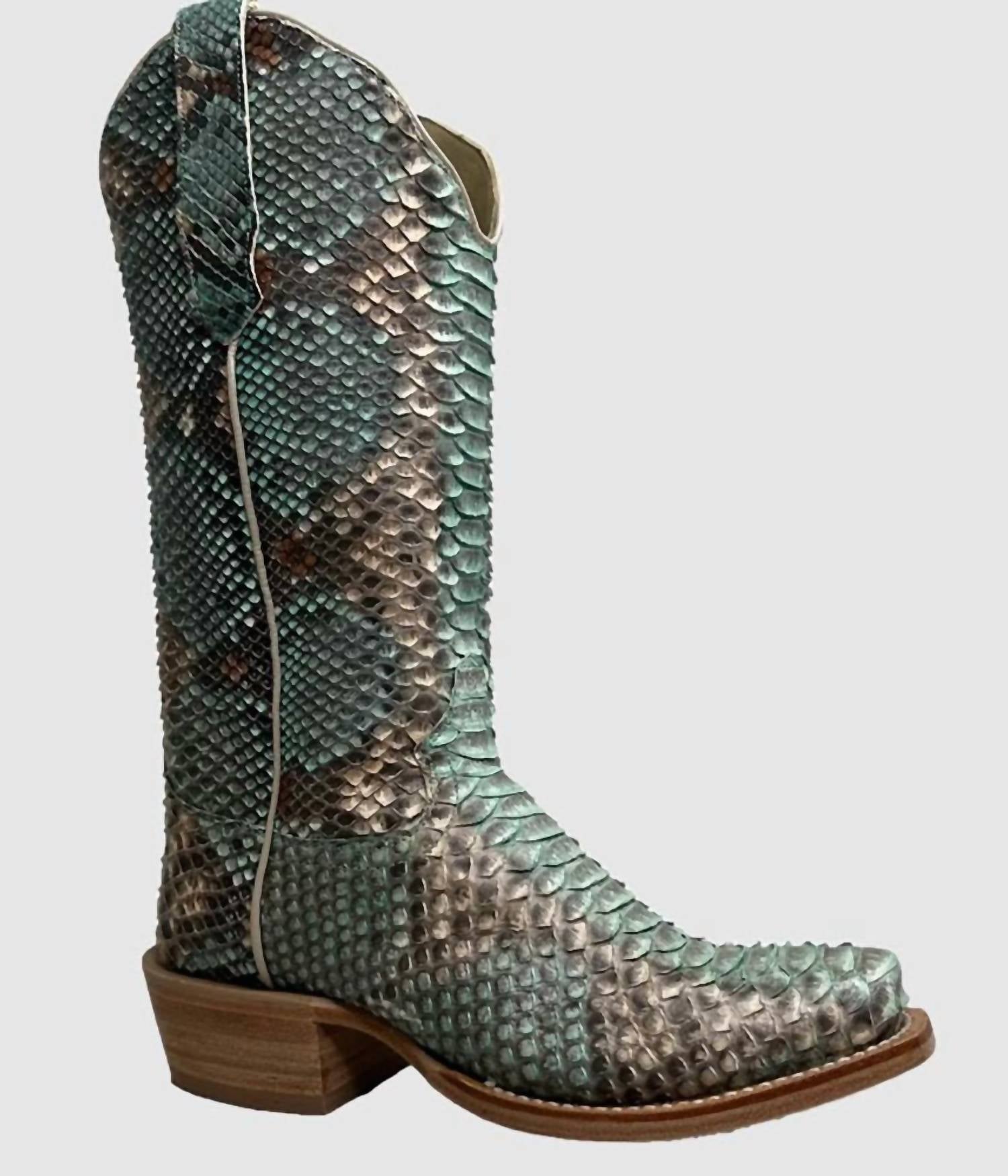R Watson Boots - Men's Allover Python Exotic Boots