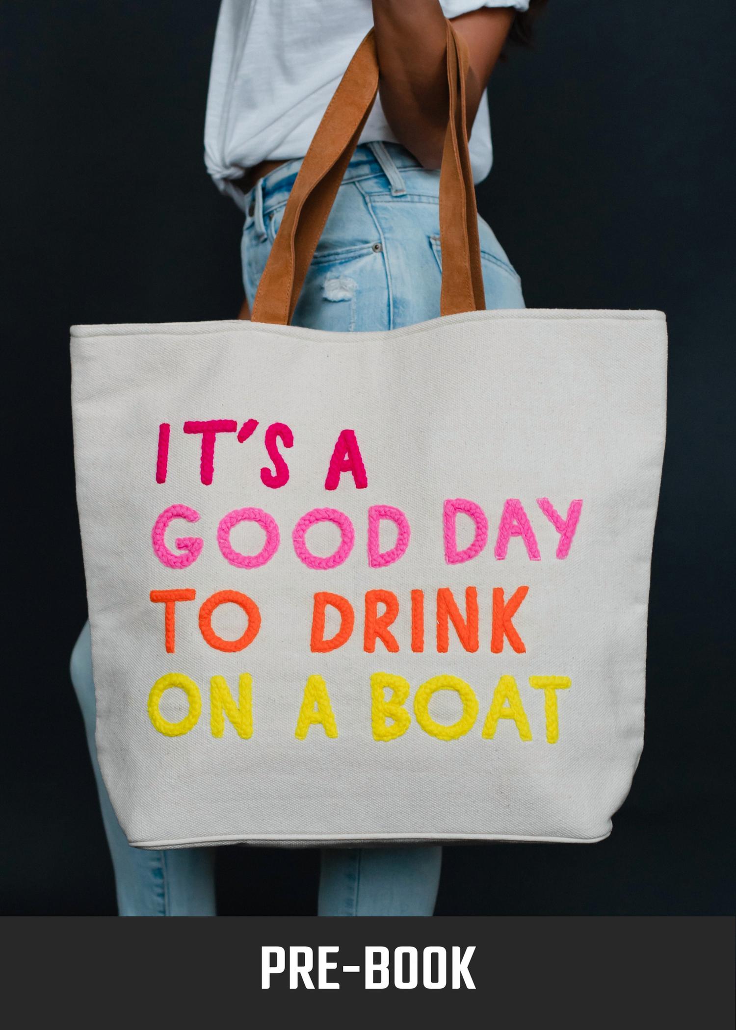 Panache - Drink on a Boat Tote