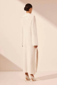 Shona Joy - Vaiana Long Sleeve Polo Midi Dress