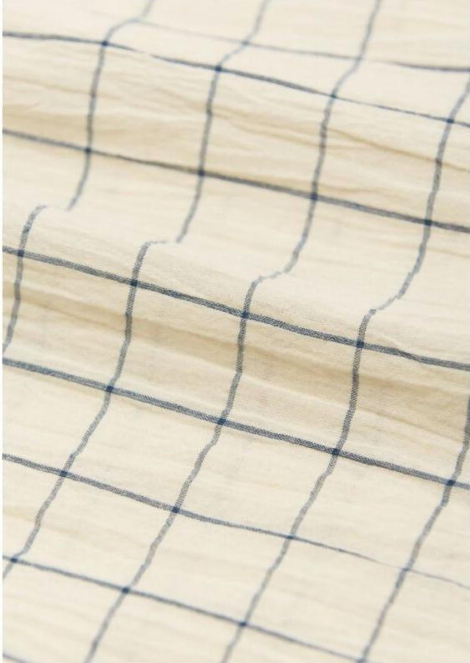 Arsène Et Les Pipelettes - Emilie Crepe Check Blouse