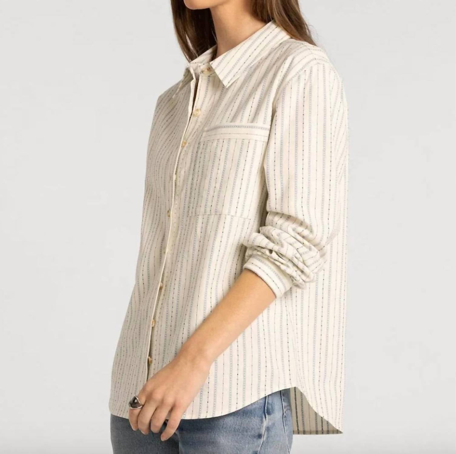 Thread & Supply - Lexington Striped Button Down Top