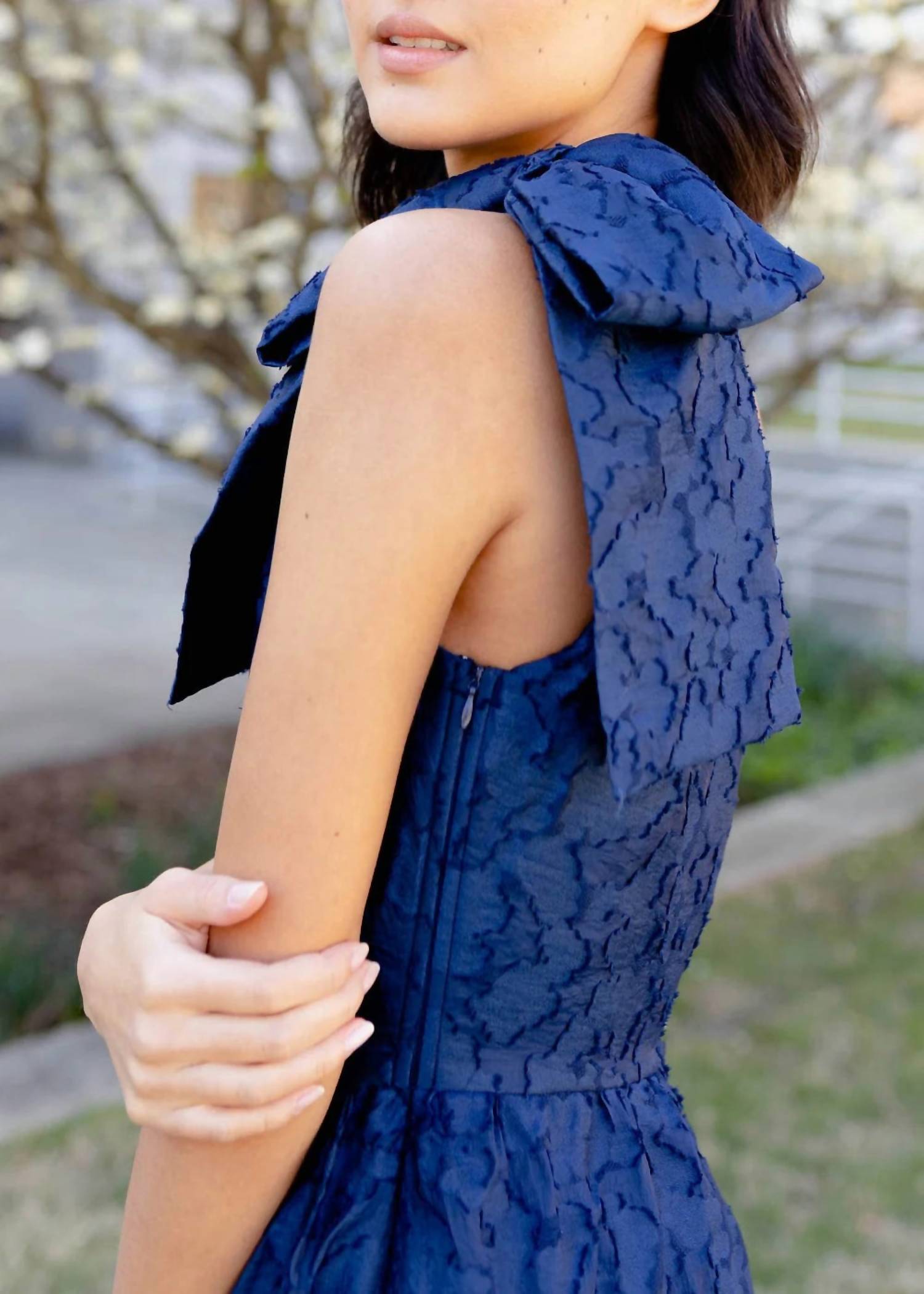 Abbey Glass - Caroline One-shoulder Gown