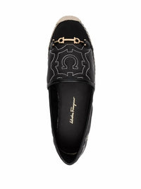 Salvatore Ferragamo - Women's Gancini Logo-embroidered Espadrilles