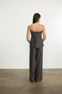 Enza Costa - EASY PLEATED WIDE LEG TROUSER