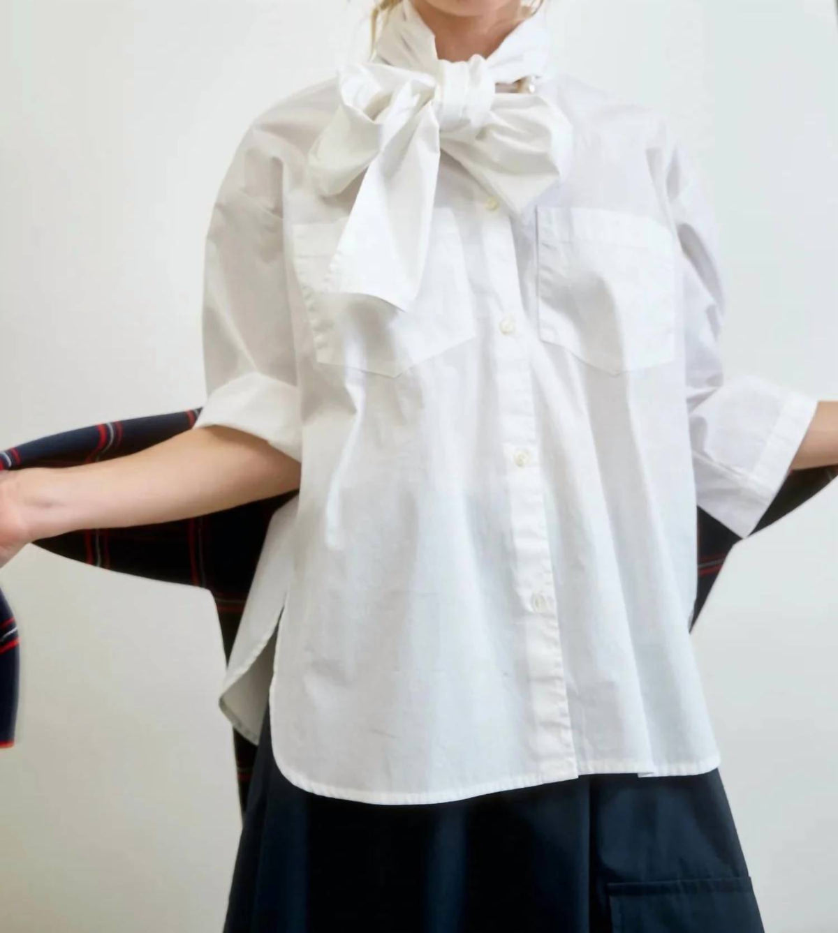 Aquarius Cocktail - Dear Polly Button Front Top