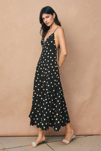 Dress Forum - Madelyn Polka Dot Midi Dress