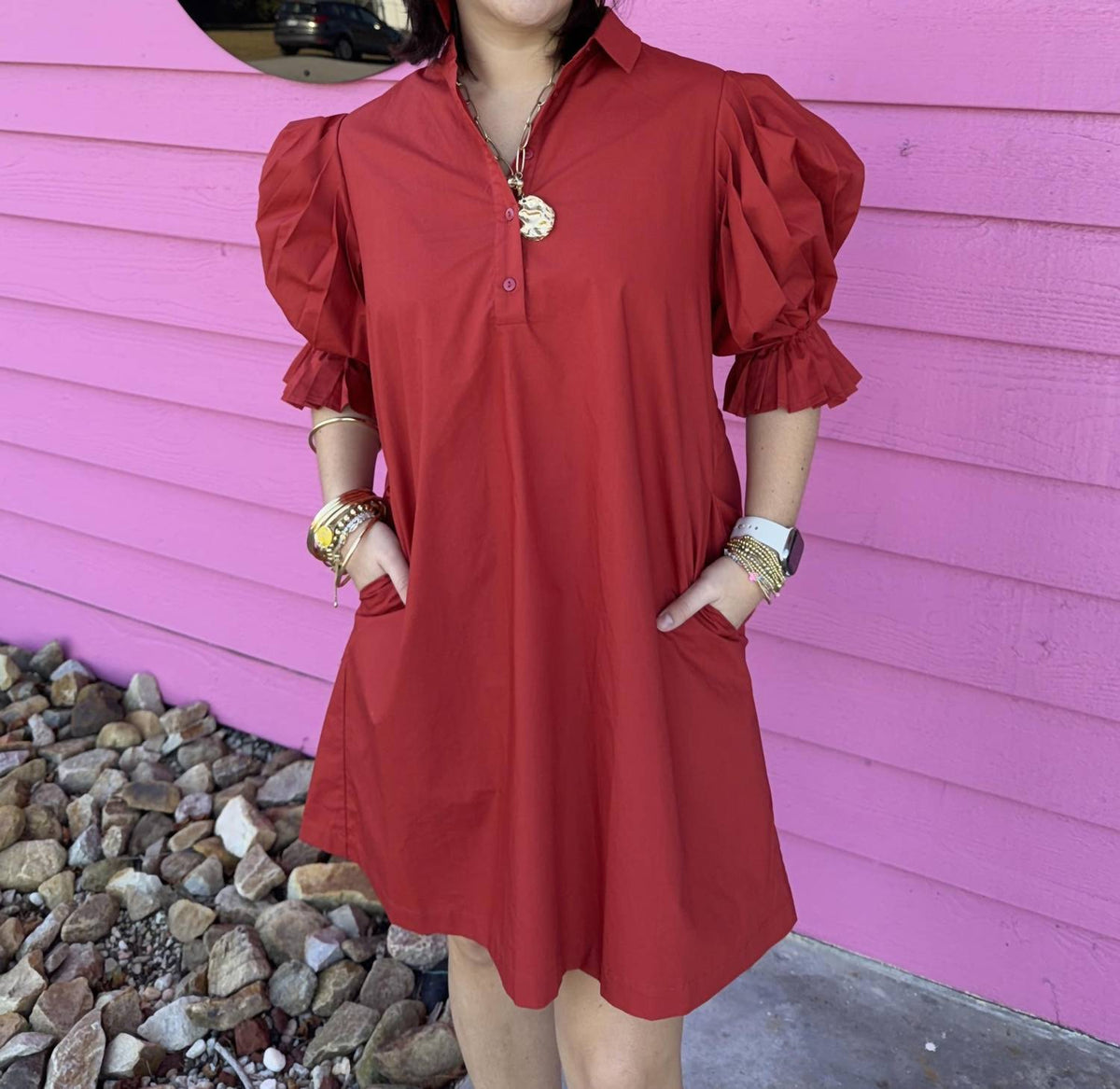 Before You - Cherry Mini Dress