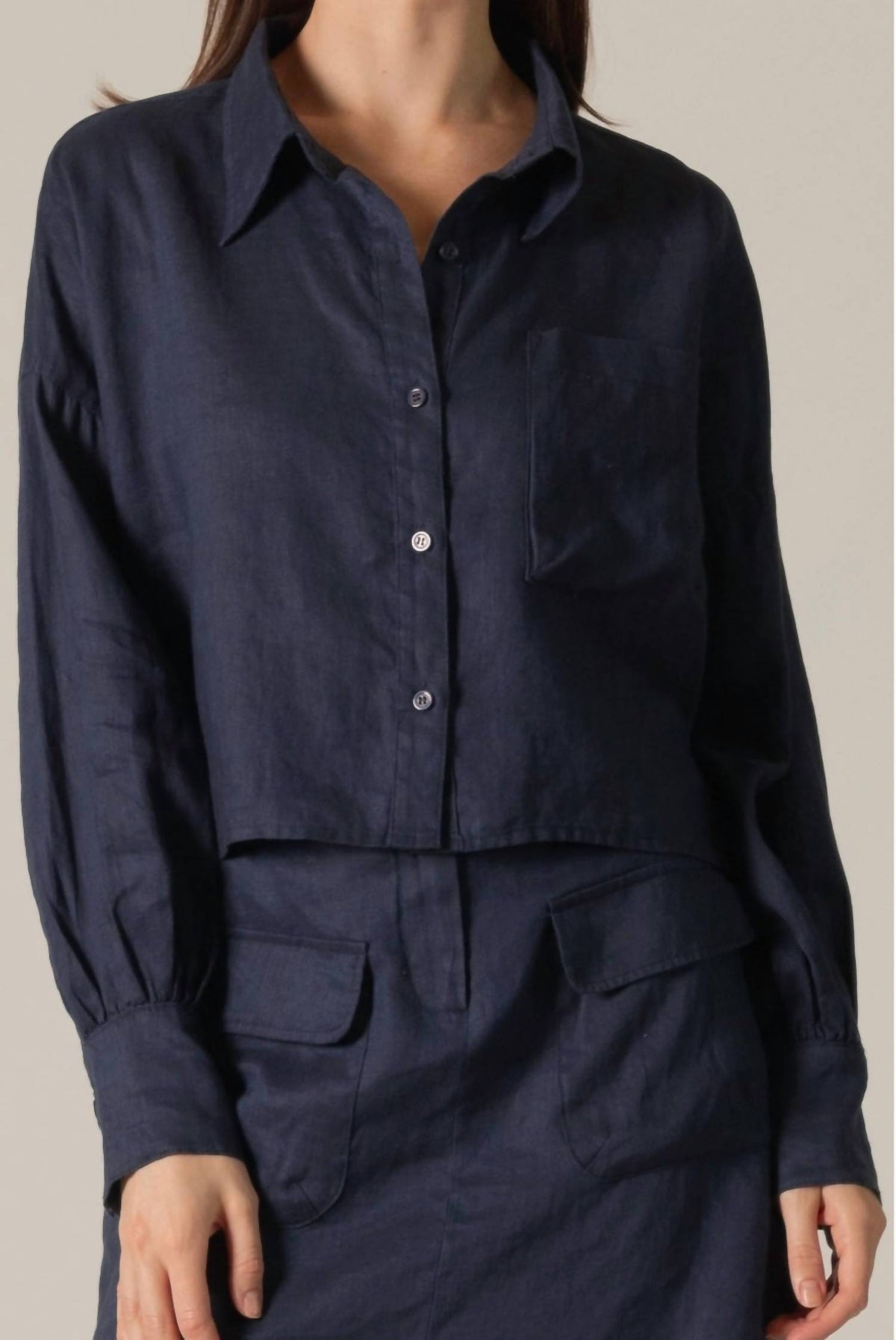 Before You Collection - Leslie Linen Top