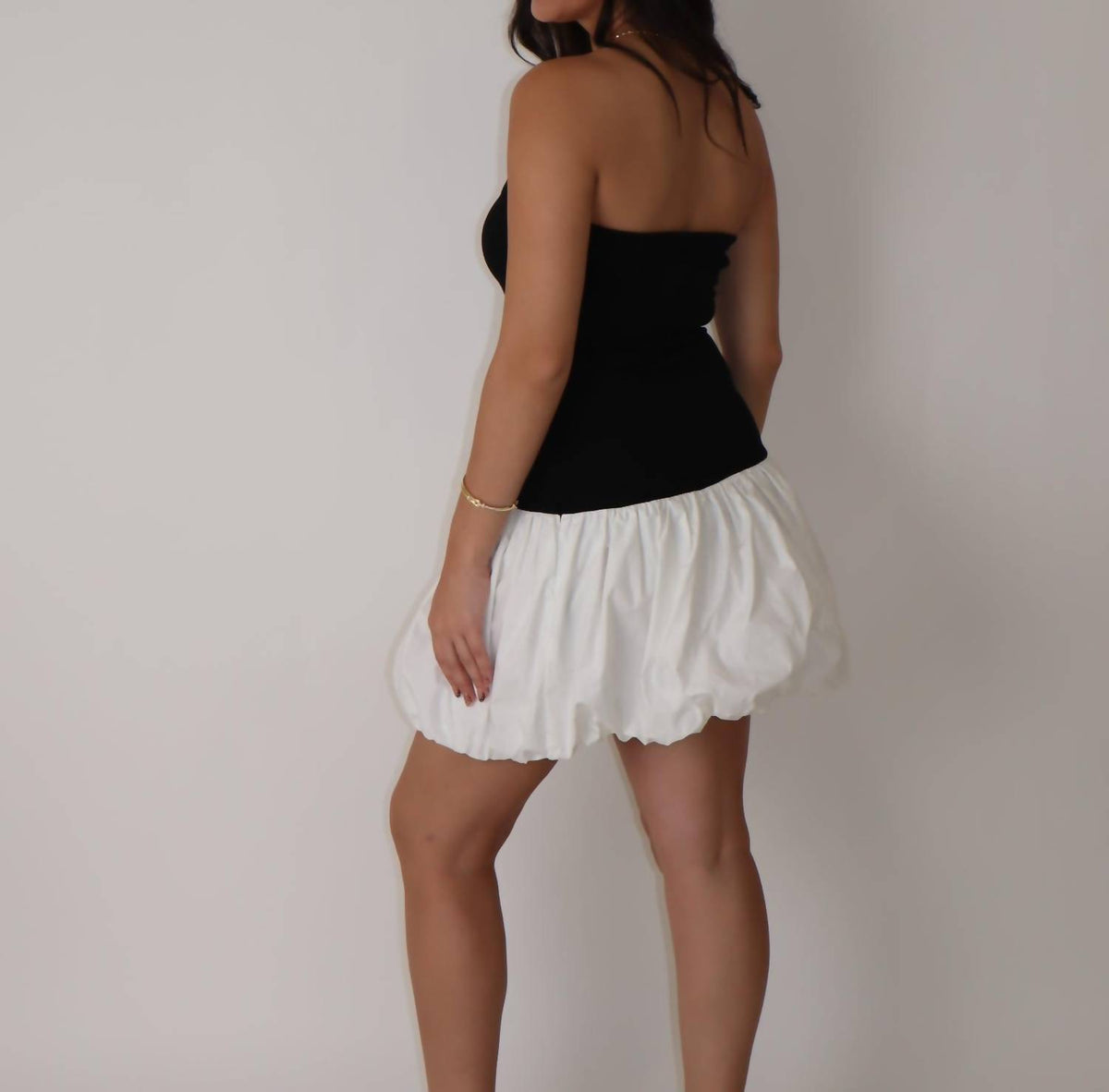 Before You Collection - Strapless Bubble Dress