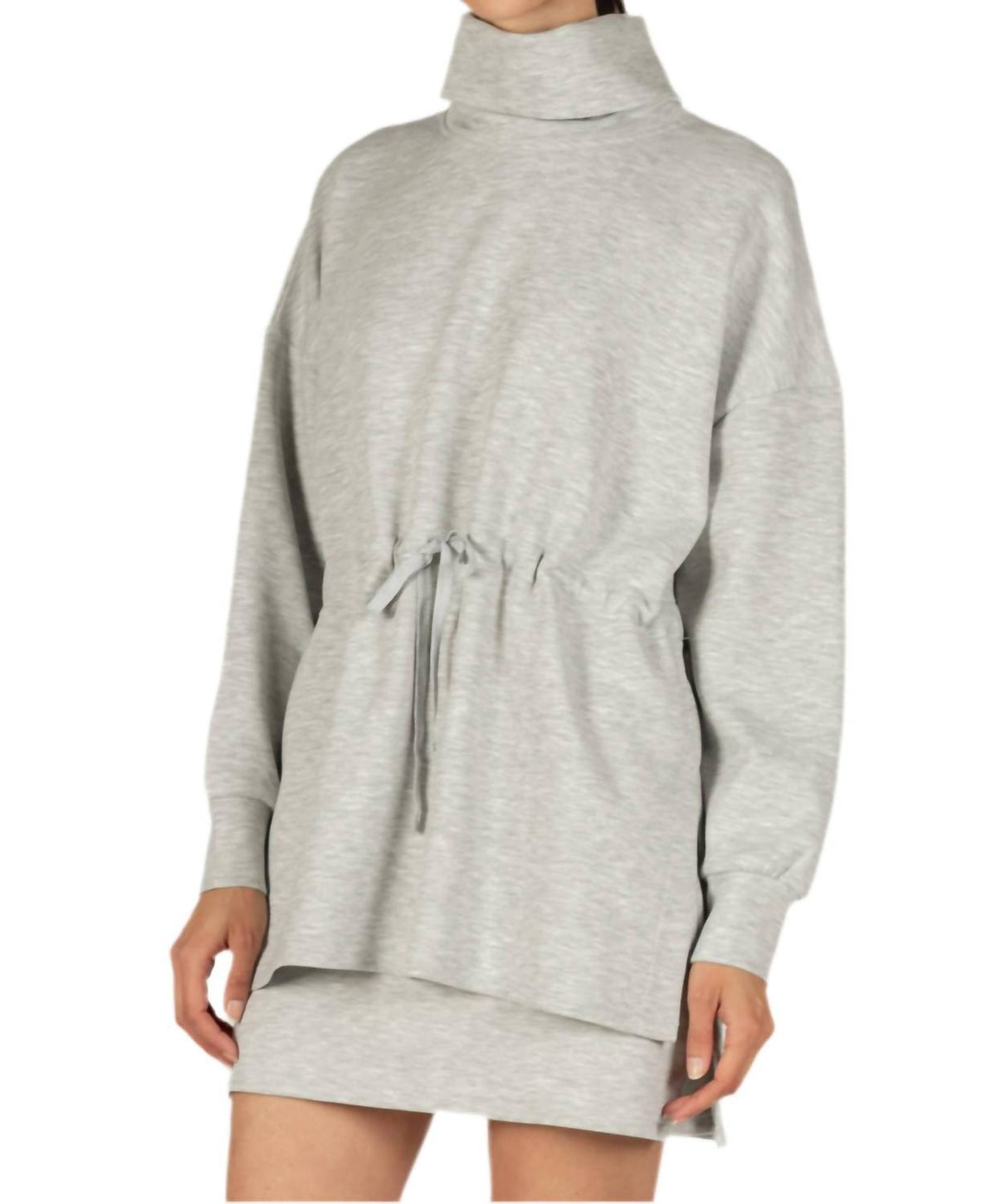 Before You - P. Cill Butter Modal Mock Neck Long Sleeve Top