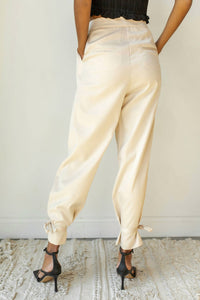 Beige Botany - Strong Ties Ankle Pants